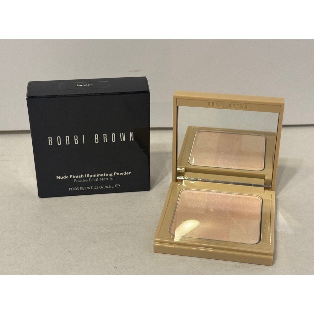 Bobbi Brown Nude finish illuminating powder PORCELAIN .23oz NEW